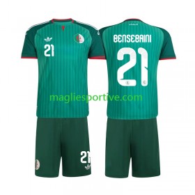 Completo Calcio Algeria Ramy Bensebaini 21 Bambino Divisa Trasferta 2026